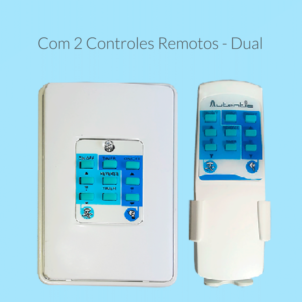 Controle remoto Dual Ventilando